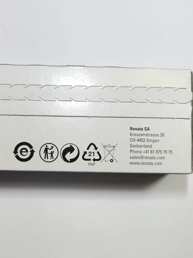 Alt view image 2 of 3 - Renata Batteries 391 Silver Oxide Watch Battery (5 Pack)