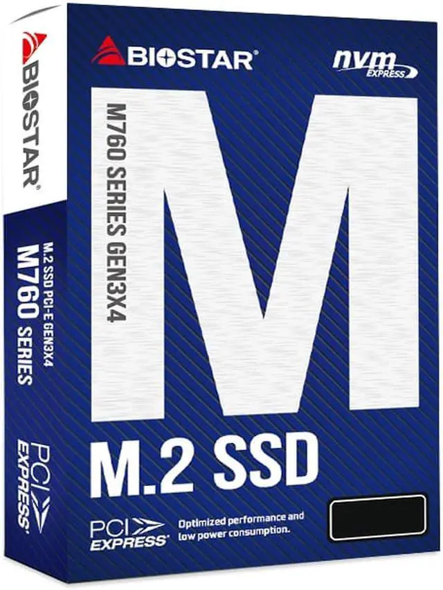 Alt view image 2 of 2 - BioStar M760 M.2 2280 1TB PCIe 3.0 x4 3D TLC NAND 1.0 TB NVMe Internal Solid State Drive (SSD) M760-1TB