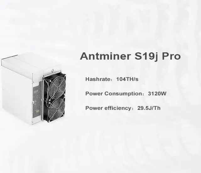 Alt view image 3 of 4 - Bitmain Antminer S19j Pro 104Th/s Asic Miner 3120w BTC BCH SHA-256 Bitcoin Miner Machine in Stock