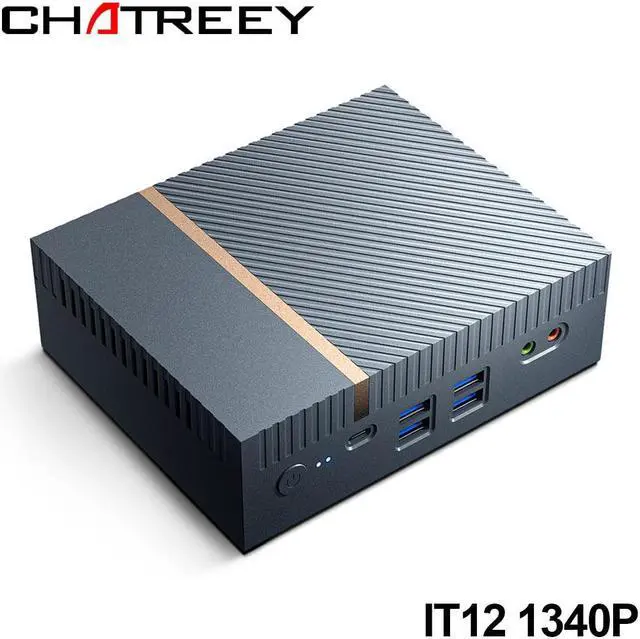 ミニPC Chatreey IT12 i5-1340P Chatreey IT12 Mini PC Intel i5 1340P 12Cores 16Threads,Gaming