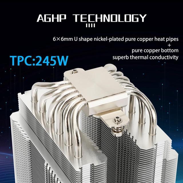  Thermalright Peerless Assassin 120 CPU Air Cooler, 6 Heat  Pipes, Dual 120mm TL-C12 PWM Fan, Aluminium Heatsink Cover, AGHP  Technology, for AMD AM4/AM5 Intel LGA 1700/115X/1200/2011/2066 (PA120) :  Electronics
