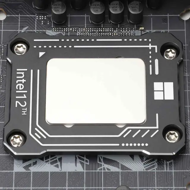 Alt view image 5 of 5 - Thermalright LGA1700-BCF black 12/13 generation Intel anti-bending fastener, bending type pressure plate, CPU fixed fastener, full-fitting fixed non-marking installation, standard for coolers (black)