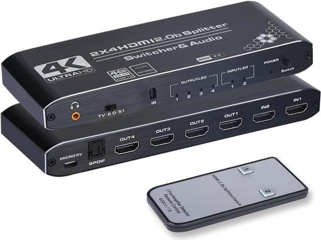 4K HDMI 1-4 Splitter with HDR