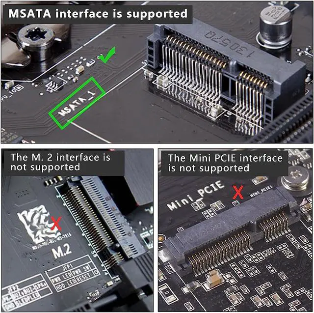 Alt view image 7 of 7 - AUBEAMTO SATA Cable III 5 Pack 6Gbps 7pin Female to Straight Data Cable with Locking Latch Compatible for SATA SSD, HDD, CD Driver, CD Writer, 20 Inch Blue