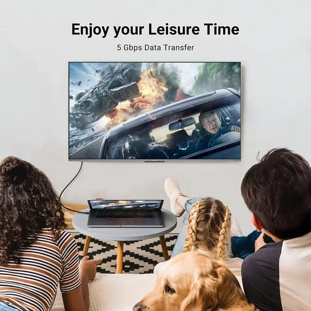 Alt view image 6 of 7 - Gold-plated USB 3.0 A to A Male Cable [3 Pack 1.64ft],USB3.0 to USB3.0 Cable USB Male to Male Cable USB Cord with Gold-Plated Connector for Hard Drive Enclosures, DVD Player, Laptop Cooler