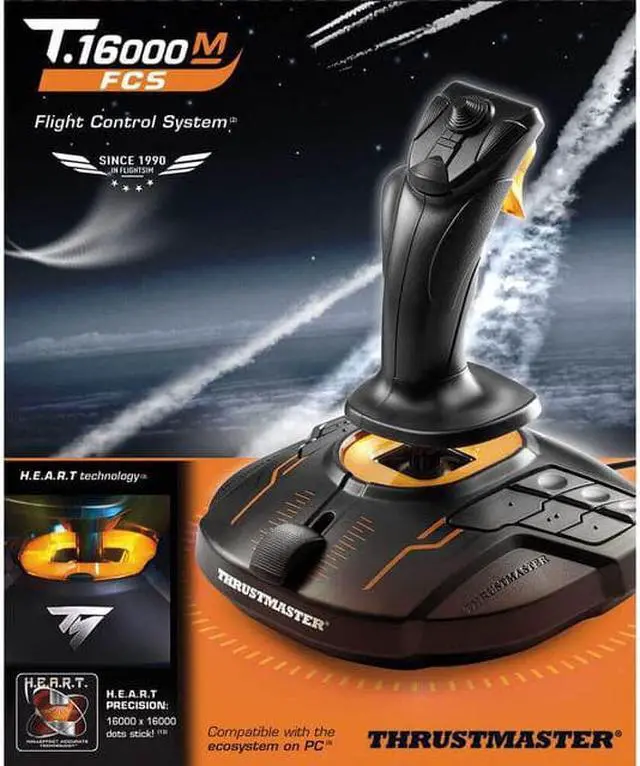 Alt view image 6 of 7 - Thrustmaster T16000M FCS Flight Stick for PC, VR