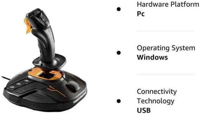 Alt view image 7 of 7 - Thrustmaster T16000M FCS Flight Stick for PC, VR
