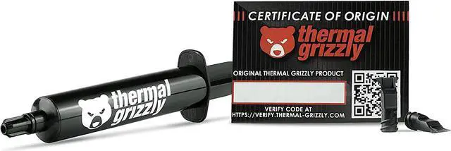 Alt view image 7 of 9 - Thermal Grizzly - Aeronaut - High Performance Thermal Paste - Cooling and Mute Heat Sink Paste for CPU (All Kinds of Them) and Graphics Card Coolers (26 Gram)