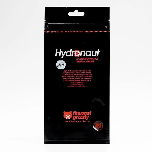 Alt view image 4 of 5 - Thermal Grizzly Hydronaut - Conductive, High Performance Thermal Paste - Extensive for air Cooling Systems, Water Cooling, for All heatsinks CPU and GPU (26 Gram / 10 ml)