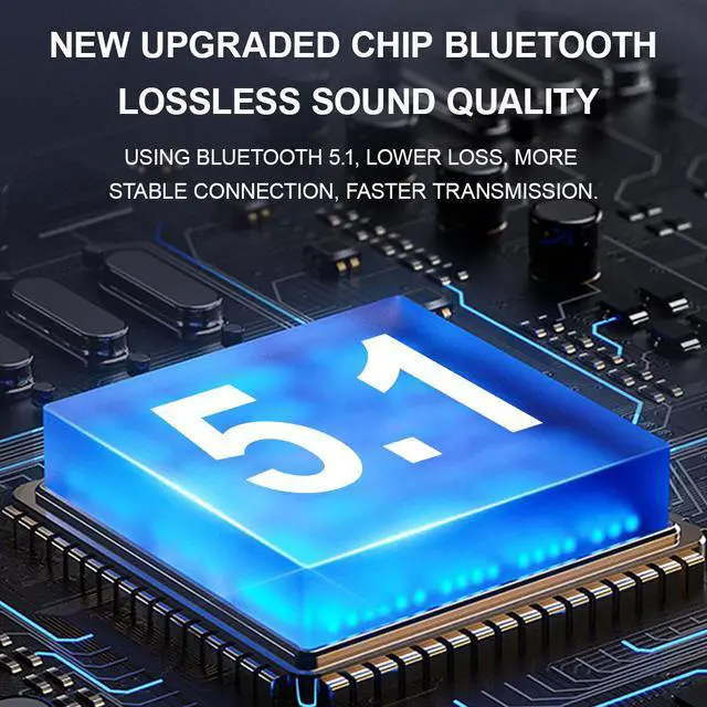 Alt view image 3 of 7 - Bluetooth Headphones Over-Ear, 40 Hours Playtime Foldable Lightweight Wireless Headphones Hi-Fi Stereo with , Bass Adjustable Headset with Built-in HD Mic for PC/Smartphone