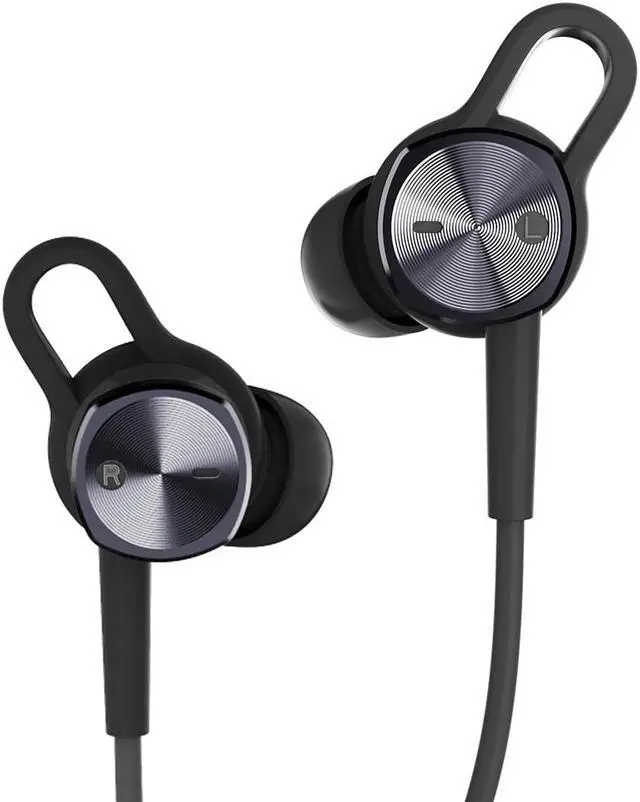 Alt view image 5 of 7 - ANC Noise Cancelling Bluetooth Wireless Neckband , Sport Headphones for Workout Sports  ,Magnetic Neckband Earphones
