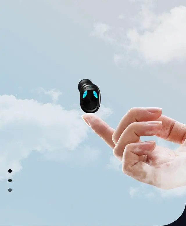 Alt view image 7 of 7 - Bluetooth Earbuds for Apple iphone  Wireless Earphone Waterproof mirror surface