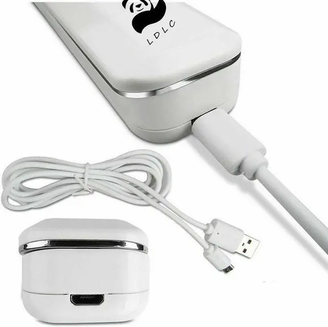 Alt view image 3 of 5 - UV Sanitizer Handheld Wand Folding Light Kill Bacteria Germ Sterilizer Portable White