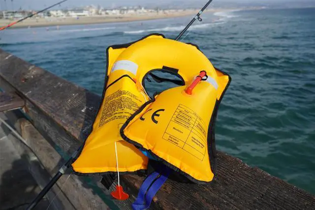 Alt view image 7 of 7 - HANHAN Manual Inflatable Life Jacket Vest   CE, PFD ,CCS Certificated Pink With 33 CO2 Cylinder Ready To Use