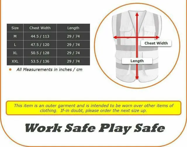 Alt view image 2 of 7 - safety vest Reflective Vest Working Clothes for Outdoor sports XL Green