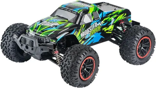 Main image of High-Speed LARGE RC 4WD All-Terrain Vehicle: 1:12 Off-Road Sedan Racing Model 70KM/H! Green 44MILE/H