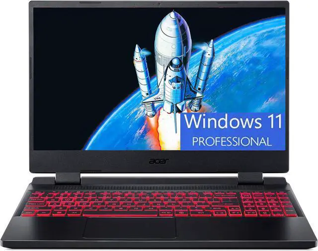 Main image of Acer Nitro 5 15 Gaming Laptop, 15.6" FHD 144Hz, Intel Core i5-12500H 12-Core Processor, GeForce RTX 3050 4GB GDDR6, 64GB DDR4  1TB PCIe SSD, Killer Wi-Fi 6 Backlit Keyboard, Windows 11 Pro