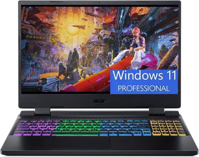 Main image of Acer Nitro 5 15 Gaming Laptop, 15.6" QHD 165Hz Display, AMD Ryzen 7 6800H 8 Core Processor , GeForce RTX 3070 Ti 8GB GDDR6 Graphics, 32 GB DDR5  4 TB SSD, Wi-Fi 6E Bluetooth 5.2, Windows 11 Pro