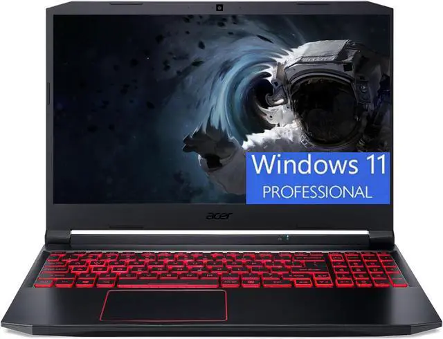 Main image of Acer Nitro 5 Gaming Laptop, 15.6" FHD 144Hz, Intel Core i5-10300H 4-core Processor, NVIDIA GeForce RTX 3050 4GB GDDR6, 32GB DDR4  1TB PCIe SSD, Bluetooth 5.1 Backlit Keyboard, Windows 11 Pro