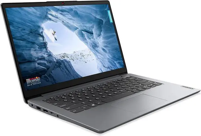 Alt view image 5 of 6 - Lenovo Ideapad 1i Laptop, 14" HD Display, 12th Gen Intel Core i3-1215U Processor (6 Core), Intel UHD Graphics, 32GB DDR4  1TB PCIe SSD, Bluetooth, HDMI, Windows 11 Pro