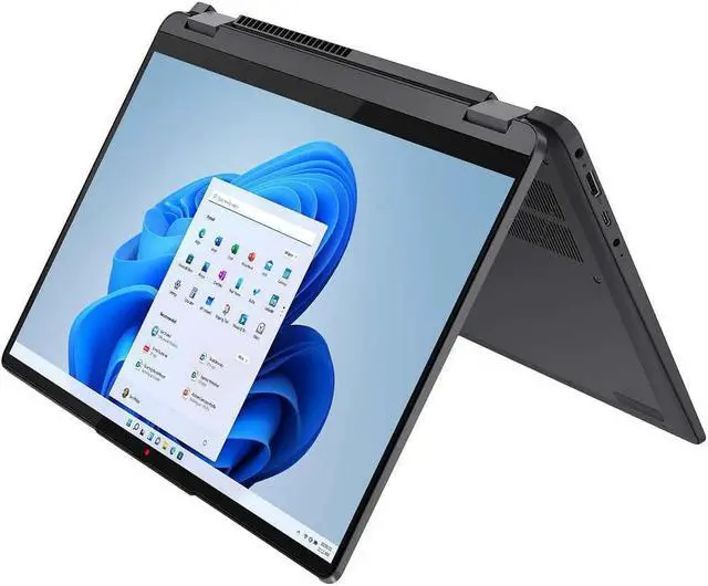 Alt view image 2 of 7 - Lenovo IdeaPad Flex 5 2-in-1 Laptop, 14" Full HD Touchscreen, AMD Ryzen 7 4700U 8-Core, AMD Radeon Graphics, 16GB  DDR4  512GB   PCIe SSD, Backlit Keyboard, Fingerprint Reader, Windows 11 Pro