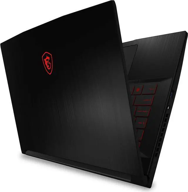 Alt view image 6 of 6 - MSI GF63 Thin 15 Gaming Laptop, 15.6" FHD Display, 11th Generation Intel Hexa-Core i5-11400H 6 core Processor, GeForce GTX 1650 4GB, 32GB DDR4  1TB PCIe SSD, Backlit Keyboard, Windows 11 Pro