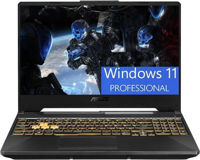 NeweggBusiness - ASUS TUF Gaming F15 Gaming Laptop, 15.6 Full HD (1920 x  1080) 144Hz, Intel Core i5-11400H 6 cores, NVIDIA GeForce RTX 2050 4GB,  64GB DDR4 4TB PCIe SSD, Backlit keyboard, Windows 11 Pro