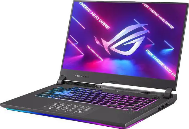 Alt view image 2 of 6 - ASUS ROG Strix G15 Gaming Laptop, 15.6" 300Hz IPS FHD Display, AMD Ryzen 7 6800H 8-core Processor, NVIDIA GeForce RTX 3060 6GB GDDR6, 64GB DDR5  1TB PCIe SSD, Wi-Fi 6E, Bluetooth 5.2, Windows 11 Pro
