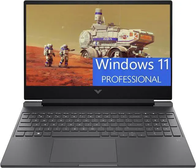 Main image of HP Victus 15 Gaming Laptop, 15.6" FHD 144Hz Display, 12th Gen Core i5-12450H 8 Cores Processor, NVIDIA GeForce GTX 1650 4 GB GDDR5, 32GB DDR4  2TB PCIe SSD, WiFi 6, Backlit KB, Windows 11 Pro