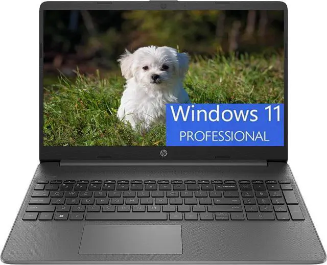 Main image of HP 15 Lightweight Laptop, 15.6" FHD (1920 x 1080) Display, Intel Core i3-1215U 6 cores Processor, Intel UHD Graphics, 36GB DDR4  1TB PCIe SSD, Wi-Fi 6 + Bluetooth. 5.1, Windows 11 Pro