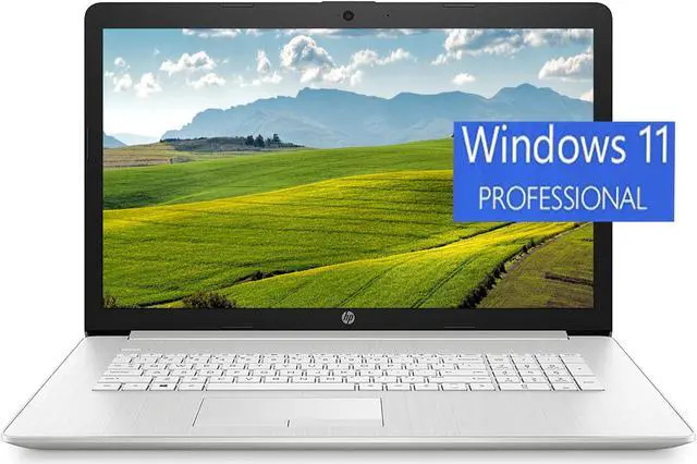 Main image of HP 17 Business Laptop, 17.3" Full HD Display, 11th Gen Intel Core i3-1115G4 Dual-Core, Intel UHD Graphics, 32GB DDR4  2TB PCIe SSD, HDMI, Wi-Fi, Bluetooth, Webcam, Windows 11 Pro