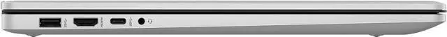 Alt view image 5 of 6 - HP 17 Laptop, 17.3" FHD (1920 x 1080) display, AMD Ryzen 5 5500U 6-Core up to 4.0GHz, AMD Radeon Graphics, 32GB DDR4  1TB PCIe SSD, Fingerprint, Webcam, WiFi, Windows 11 Pro