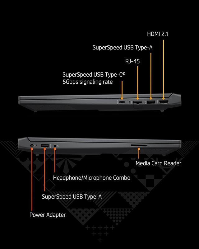 Alt view image 5 of 5 - HP Victus 15 Gaming Laptop, 15.6" FHD IPS 144Hz, AMD Ryzen 7 5800H 8-Core,  NVIDIA GeForce RTX 3050 Ti 4GB Graphic, 64GB DDR4  2TB PCIe SSD, Backlit Keyboard, Bluetooth 5.2, Windows 10 Pro