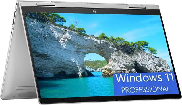 Main image of HP Envy x360 2-in-1 14 Laptop, 14" FHD Touchscreen, Intel Core i5-1335U 10-Core Processor, Intel Iris Xe Graphics, 32GB DDR4  1TB PCIe SSD, Backlit KB, Fingerprint Reader, Windows 11 Pro