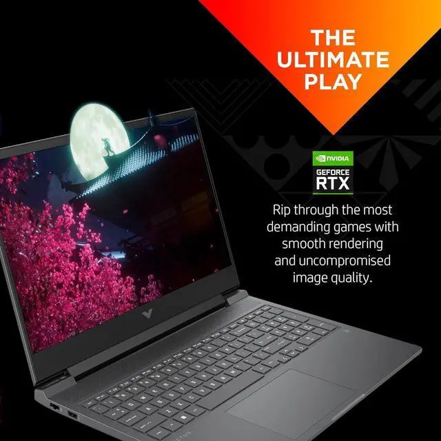 Alt view image 3 of 7 - HP Victus 16 Laptop, 16.1" FHD 144Hz Display, Intel Core i7-13700HX 16-cores Processor, NVIDIA GeForce RTX 4060 (8GB GDDR6), 16GB DDR5  2TB PCIe SSD, Wi-Fi 6, Backlit KB, HDMI, Windows 11