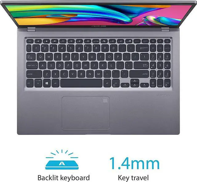 Alt view image 4 of 6 - ASUS VivoBook 15 Thin and Light Laptop, 15.6" FHD (1920 x 1080) Display, Intel Core i5-1135G7 4 cores Processor, Intel Iris Xe Graphics, Fingerprint, 36GB DDR4  512GB PCIe SSD, Windows 11