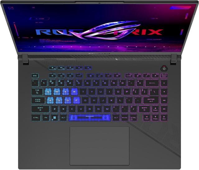 Alt view image 4 of 7 - ASUS ROG Strix G16 Gaming Laptop, 16.0" QXGA (2560x1600) 240Hz Display, Intel Core i9-14900HX 24-Cores Processor, GeForce RTX 4060 8GB GDDR6, Wi-Fi 6E, 32GB DDR5  2TB PCIe SSD, Windows 11 Pro
