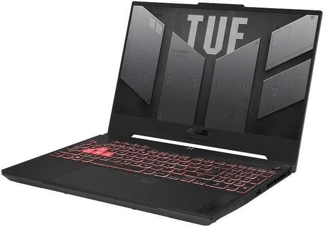 Alt view image 4 of 7 - ASUS TUF Gaming A15 Gaming Laptop, 15.6" FHD 144Hz, AMD Ryzen 7 7735HS 8-Cores Processor, GeForce RTX 4060 8GB GDDR6, Bluetooth 5.3, RGB Backlit Keyboard, 16GB DDR5  512GB PCIe SSD, Windows 11