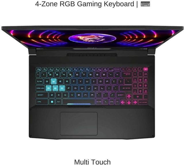 Alt view image 7 of 7 - MSI Katana 15 Laptop, 15.6" FHD 144Hz Display, Intel Core i7-13620H 10 Cores Processor, NVIDIA GeForce RTX 4060 8 GB GDDR6, Cooler Boost 5, 16GB DDR5  2TB PCIe SSD, Windows 11