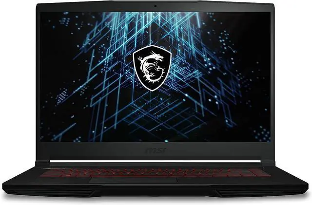 Alt view image 2 of 7 - MSI GF63 Thin 15 Gaming Laptop, 15.6" FHD Display, Intel Core i5-11400H 6 core Processor, NVIDIA GeForce GTX 1650 4GB, Backlit Keyboard, Bluetooth 5.1, 32GB DDR4  1TB PCIe SSD, Windows 11 Pro