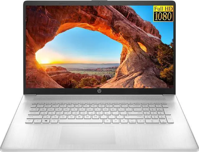 Alt view image 2 of 6 - HP 17 Laptop, 17.3" Full HD (1920 x 1080) Display, Intel Core i5-1135G7 Quad-Core Processor, Intel Iris Xe Graphics, Wi-Fi and Bluetooth, 32GB DDR4  1TB PCIe SSD, Windows 11