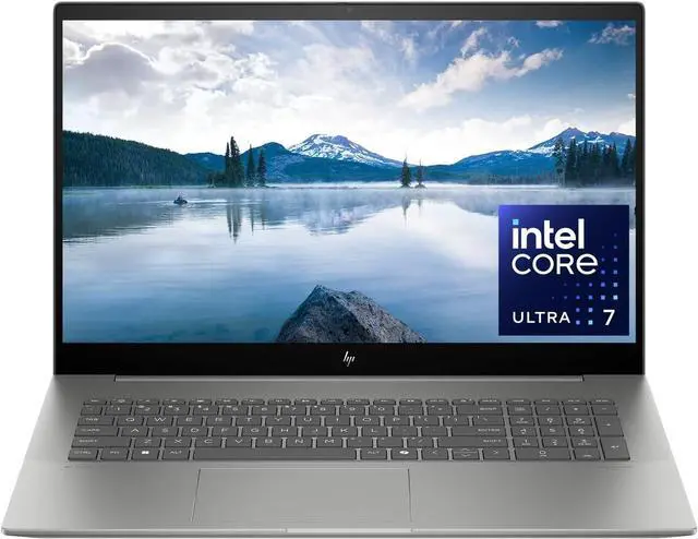 Alt view image 2 of 7 - HP Envy 17 Laptop, 17.3" FHD (1920 x 1080) Touchscreeen, Intel Core Ultra 7 155H 16 Cores Processor, Intel Arc Graphics, Backlit Keyboard, Wi-Fi 7, 32GB DDR4  2TB PCIe SSD, Windows 11 Pro