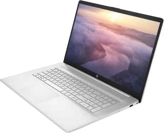 Alt view image 4 of 4 - HP 17 Laptop, 17.3" HD+ Touchscreen, Intel Core i7-1355U 10 Cores Processor, Iris Xe Graphics, 32GB DDR4  512GB PCIe SSD, Fingerprint Reader, Backlit Keyboard, Windows 11 Pro ,Office 2024 License