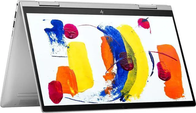 Alt view image 2 of 6 - HP Envy x360 2-in-1 14 Laptop, 14" FHD Touchscreen, Intel Core i7-1335U 10-Cores Processor, Iris Xe graphics, 16GB DDR4  2TB PCIe SSD, Backlit KB, Fingerprint, Windows 11 Pro ,Office 2024 License