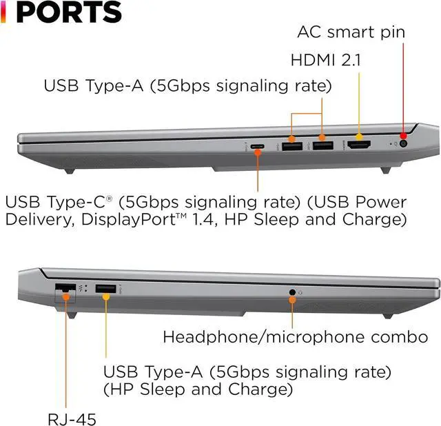 Alt view image 4 of 6 - HP OMEN 16 Laptop, 16.1" FHD 144Hz Display, Intel 16-core i7-14650HX Processor, NVIDIA GeForce RTX 4060 8GB Graphic, 64GB DDR5  2TB PCIe SSD, RGB Backlit, Windows 11 Pro ,Office 2024 License