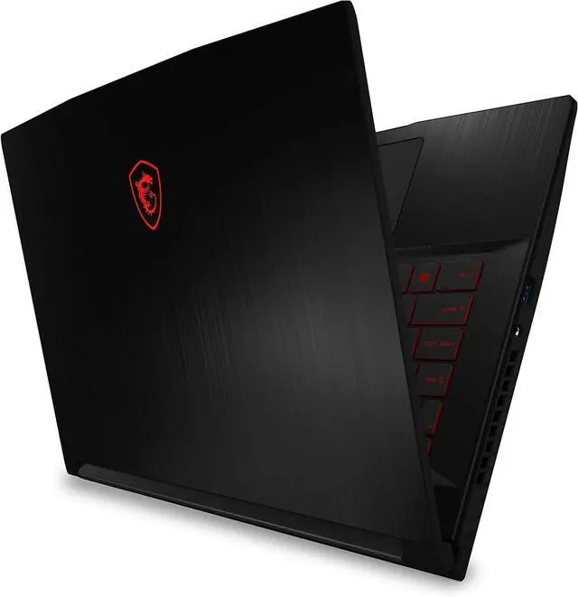 Alt view image 5 of 6 - MSI GF63 Thin 15 Gaming Laptop, 15.6" FHD Display, Intel Core i5-11400H 6 core Processor, NVIDIA GeForce GTX 1650 4GB, 64GB DDR4  2TB PCIe SSD, Backlit KB, Windows 11 Pro ,Office 2024 License