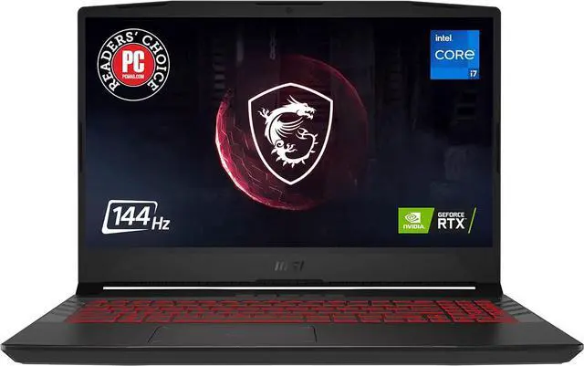 Alt view image 2 of 6 - MSI Pulse GL66 15 Gaming Laptop, 15.6" FHD 144Hz, Intel Core i7-11800H 8 Cores Processor, GeForce RTX 3070 8GB GDDR6, 64GB DDR5  4TB PCIe SSD, RGB Keyboard, Windows 11 ,Office 2024 License