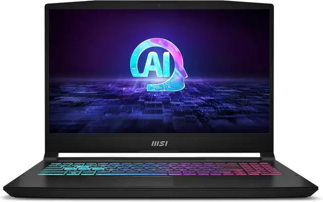 Alt view image 2 of 6 - MSI Katana A15 AI Gaming Laptop, 15.6" FHD 144Hz Display, AMD Ryzen 7 8845HS 8 core Processor, GeForce RTX 4060 8GB Graphic, 64GB DDR5  4TB PCIe SSD, RGB Backlit, Windows 11 Pro ,Office 2024 License