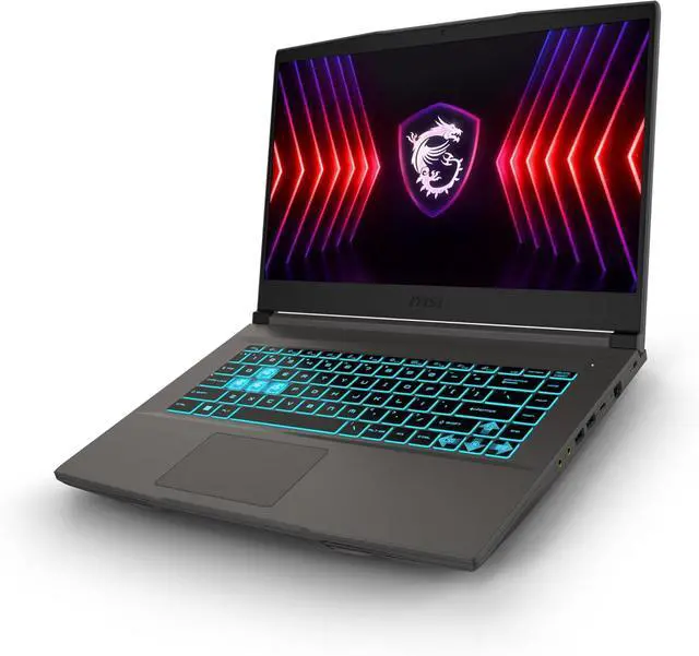 Alt view image 4 of 6 - MSI Thin 15 Gaming Laptop, 15.6" FHD 144Hz, Intel Core i5-13420H 8 Cores Processor, NVIDIA GeForce RTX 4050 6GB Graphic, 64GB DDR4  4TB PCIe SSD, Backlit KB, Windows 11 ,Office 2024 License