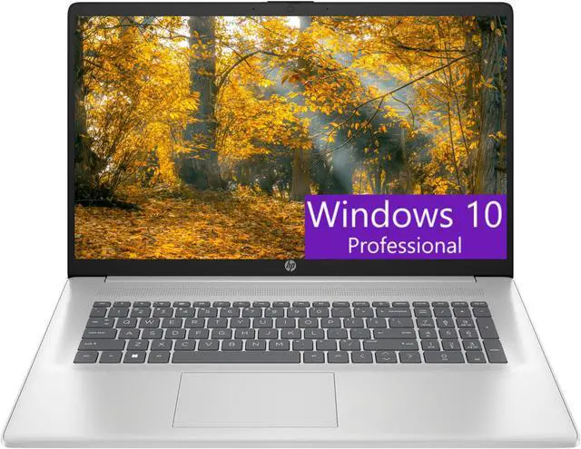 Main image of HP 17 Business Laptop, 17.3" HD+ Display, 11th Gen Intel Core i3-1125G4 4 Cores Processor, Intel UHD Graphics, 8GB DDR4  1TB PCIe SSD, Wi-Fi, HDMI, Webcam, Windows 10 Pro